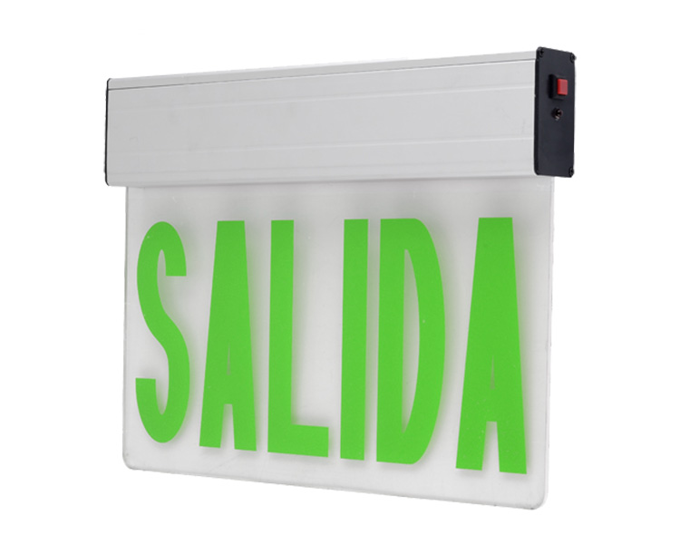 JEL1GW jediná tvář 6 palců 12 LED nouzový výstup