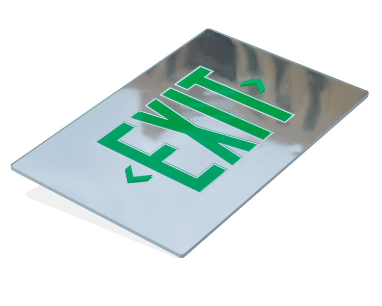 Panel znaménka Mirror Nouzové výjezd