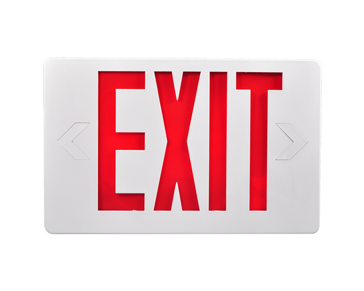 Jleed2rwem-New Slim Red Red LED EXIT GRES