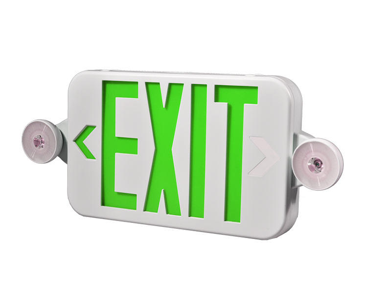 Jlece2gw-new Compact Green Exit znamení