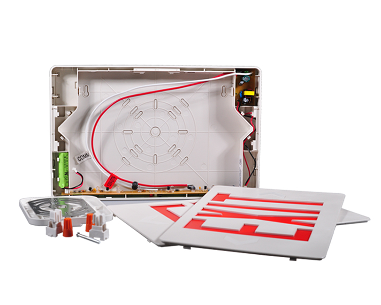 Jleed2rwem-New Slim Red Red LED EXIT GRES