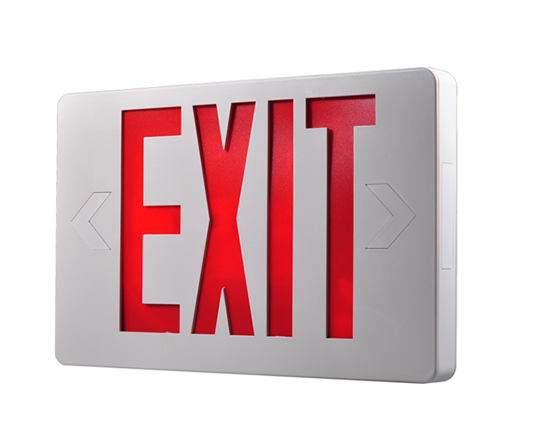 Jleed2rwem-New Slim Red Red LED EXIT GRES