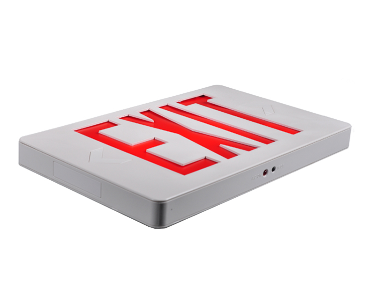 Jleed2rwem-New Slim Red Red LED EXIT GRES