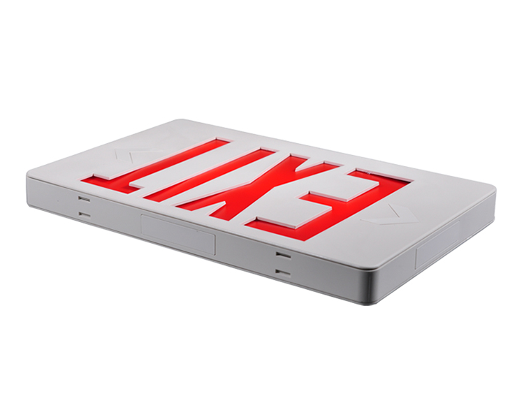 Jleed2rwem-New Slim Red Red LED EXIT GRES