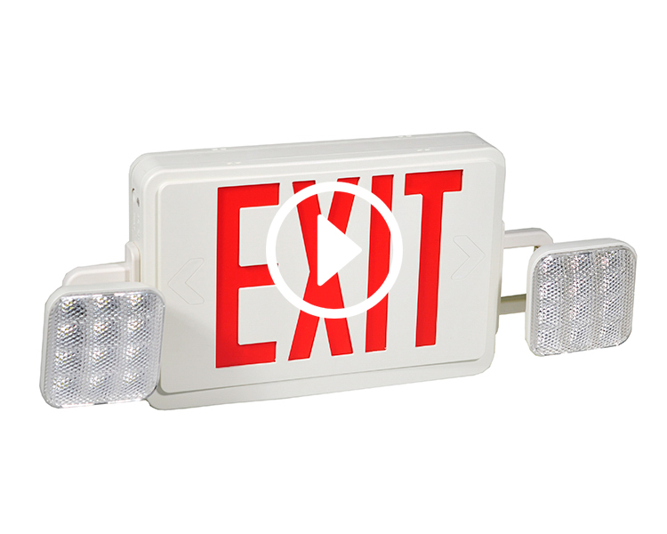 JLEC2RWRC-REMOTE Schopné LED výstupní značky