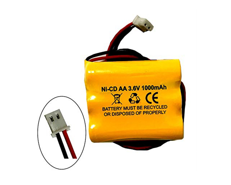 Battera Ni-Cad 3,6V 1000 mAh