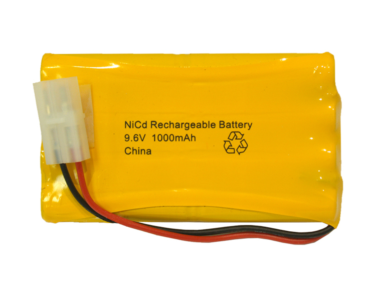 Baterie Ni-Cad 9,6 V 1000 mAh